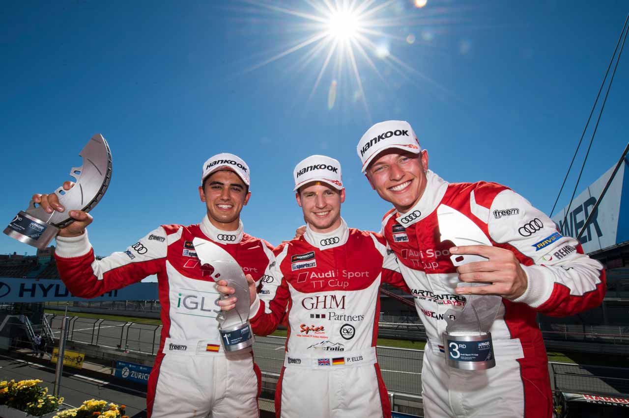 Verity Audio support Mikel Azcona participate Cup Audi Sport TT topped the podium!